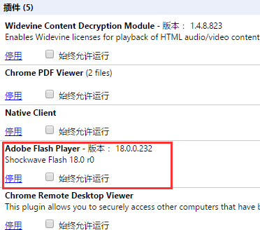 Chrome浏览器怎样停用Flash